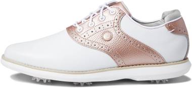 Footjoy Traditions - White/Rose (97919)
