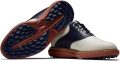 Footjoy Traditions Spikeless - Cream/Navy (57925) - slide 6