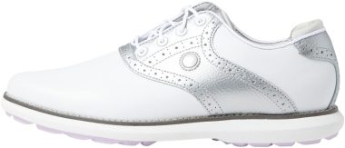 Footjoy Traditions Spikeless - White/Silver/Purple (97897)