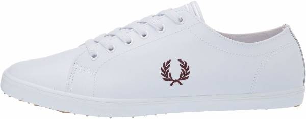 fred perry leather white