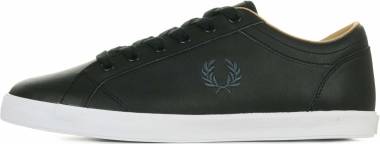 Fred Perry Baseline Leather - Black (B6158102)