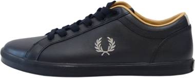 Fred Perry Baseline Leather - Black (B4330220)