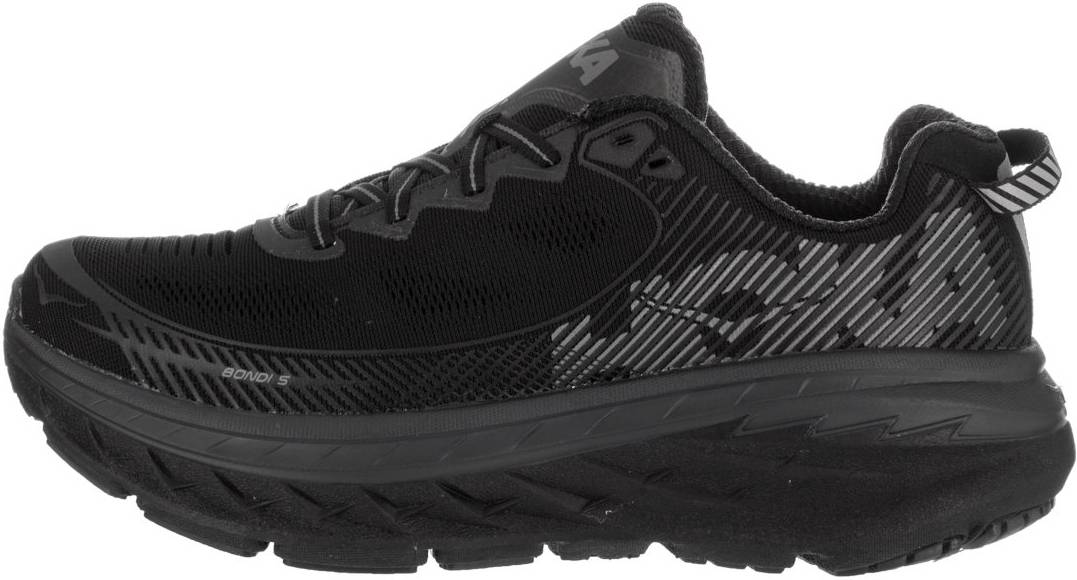 hoka one all black