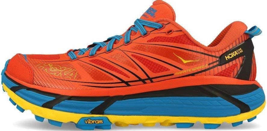 orange trail shoes