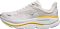 Hoka Bondi 9 - White/Grout (WGRT)