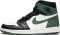 Air Jordan 1 Retro High - White/Black-Classic Green (555088135)