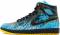 Air Jordan 1 Retro High - Black/Vivid Blue-White-Varsity Maize (345204041)