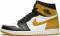 Air Jordan 1 Retro High - Summit White/Yellow Ochre-Black (555088109)