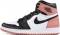 Air Jordan 1 Retro High - White/Black-Rust Pink (861428101)