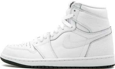 all white air jordan