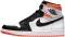 Air Jordan 1 Retro High - White/Electro Orange-Black (555088180)