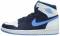 Air Jordan 1 Retro High - Midnight Navy/University Blue-White (332550402)