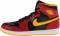 Air Jordan 1 Retro High - Black/Yellow/Red (555088017)