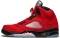 Air jordan 1 mid chicago white heel gs 554725-173 - Red (DD0587530)