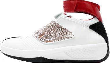 Air Jordan 20 - White/Varsity Red-Black (310455161)