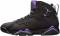 Air Jordan 7 Retro - Black/fierce purpler/dark stee (304775053)