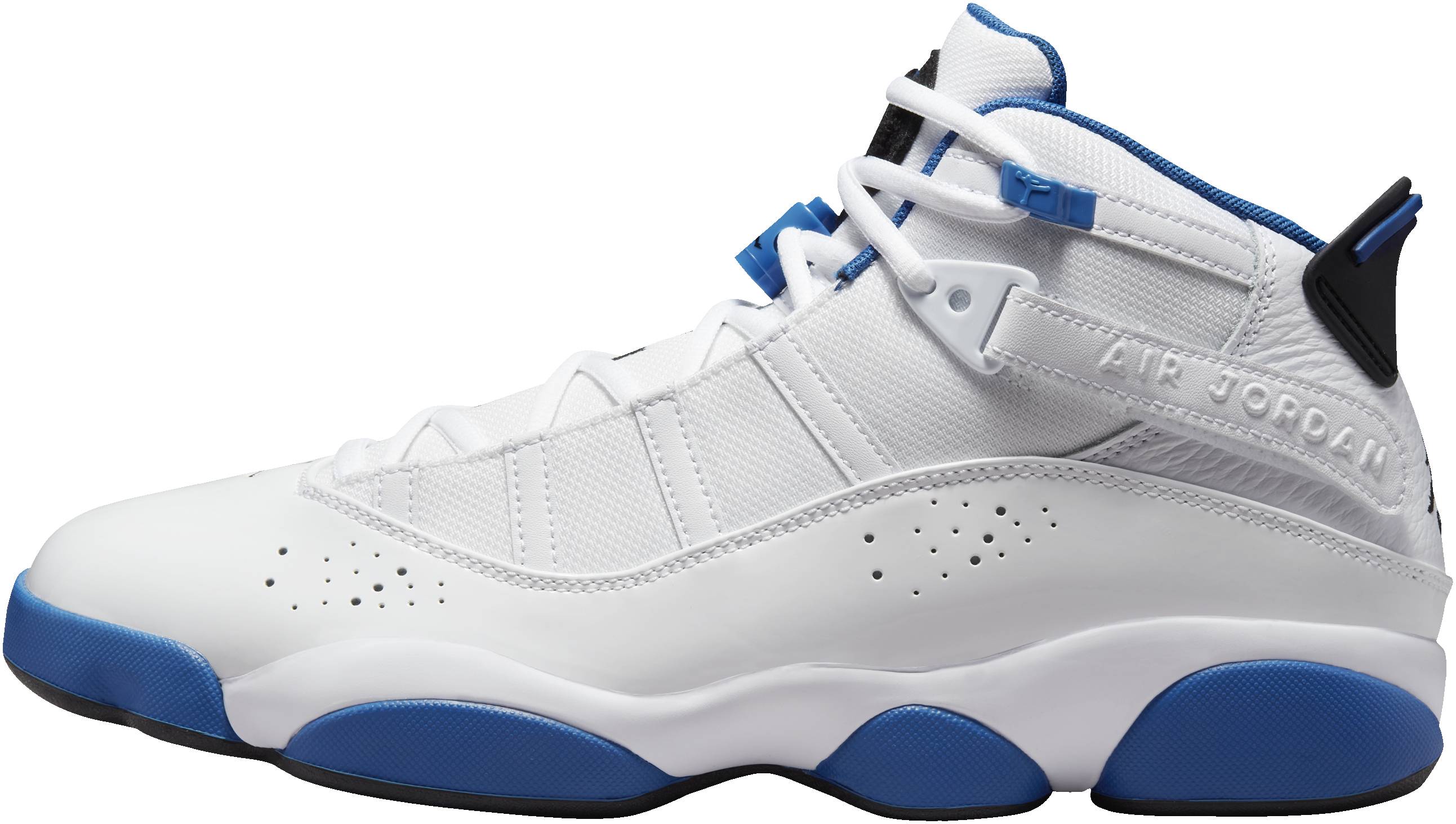 six rings jordans blue