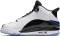 nike mens air jordan dub zero concord basketball shoes white concord black white 311046 106 white concord black white 9238 60