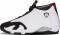 Air Jordan 14 Retro - White/blck-vrsty rd-mtllc slvr (487471102)