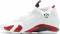 Air Jordan 14 Retro - White/Black-Varsity Red-Metallic Silver (487471101)