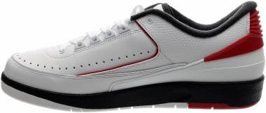 Air Jordan 2 Retro Low - Blanco (White / Varsity Red-black)