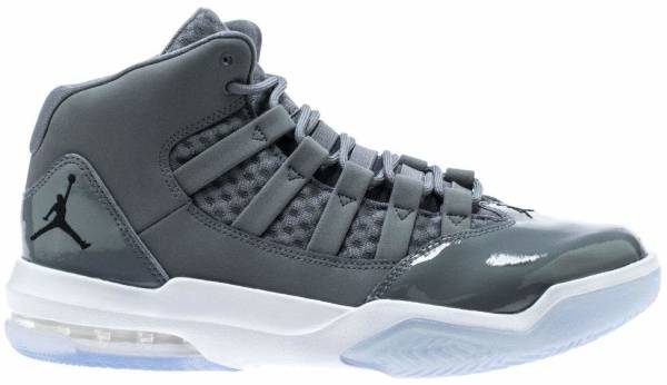 Jordan Max Aura - Cool Grey/Black-White-Clear