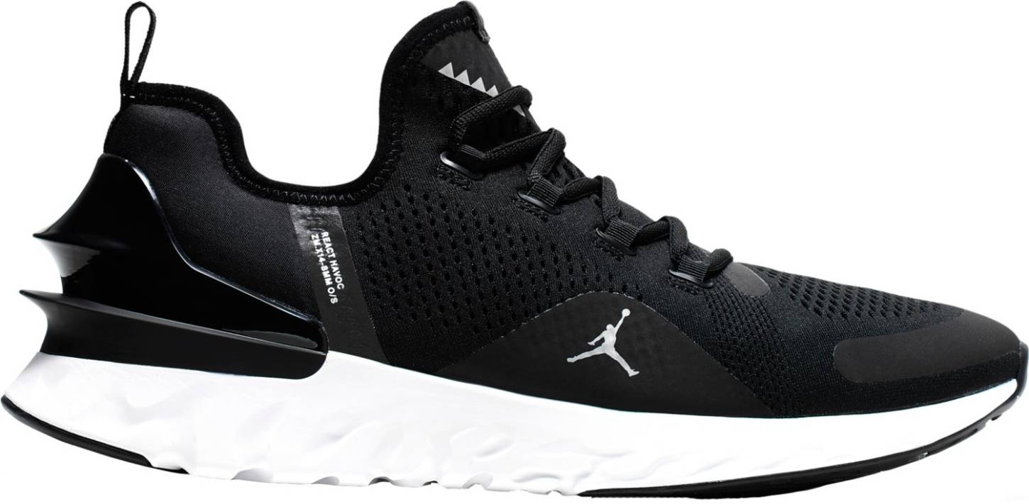 all black jordan running shoes