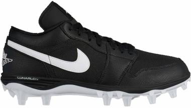 black jordan football cleats