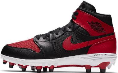 nike air captivate sneaker men shoes sandals - Black/Varsity Red-White-Varsity Red (AR5604061)