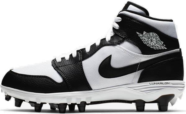 all white jordan 1 football cleats