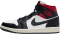 Air Jordan 1 Mid - Black Gym Red Sail (BQ6472061)