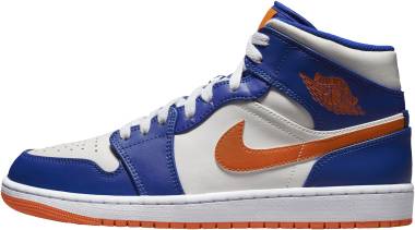 Air Jordan 1 Mid - Game Royal/Rush Orange-Phantom-White (FD1029400)