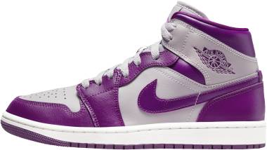 Air Jordan 1 Mid - Amethyst ash/red plum-sail ame (BQ6472501)