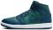 Air Jordan 1 Mid - Sky J Teal/Sky J French Blue/White (BQ6472301)