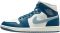 Air Jordan 1 Mid - Sky J French Blue/Sail/Ozone Blue (BQ6472414)