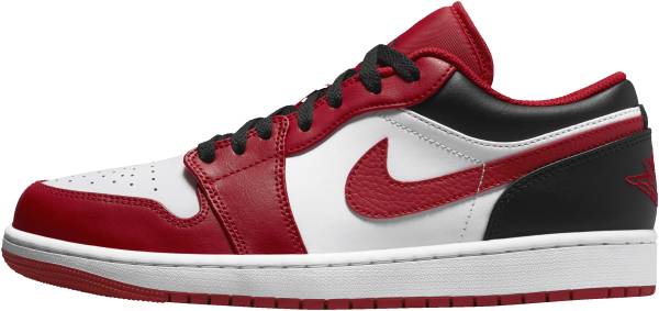 jordan 1 low top red and black