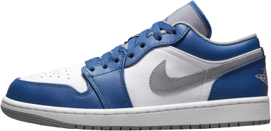 Air Jordan 1 Low - 412 true blue/cement grey (553558412)