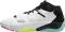 zapatillas de running mujer talla 20.5 negras - White/volt-black-dynamic turquoise (DO9161107)