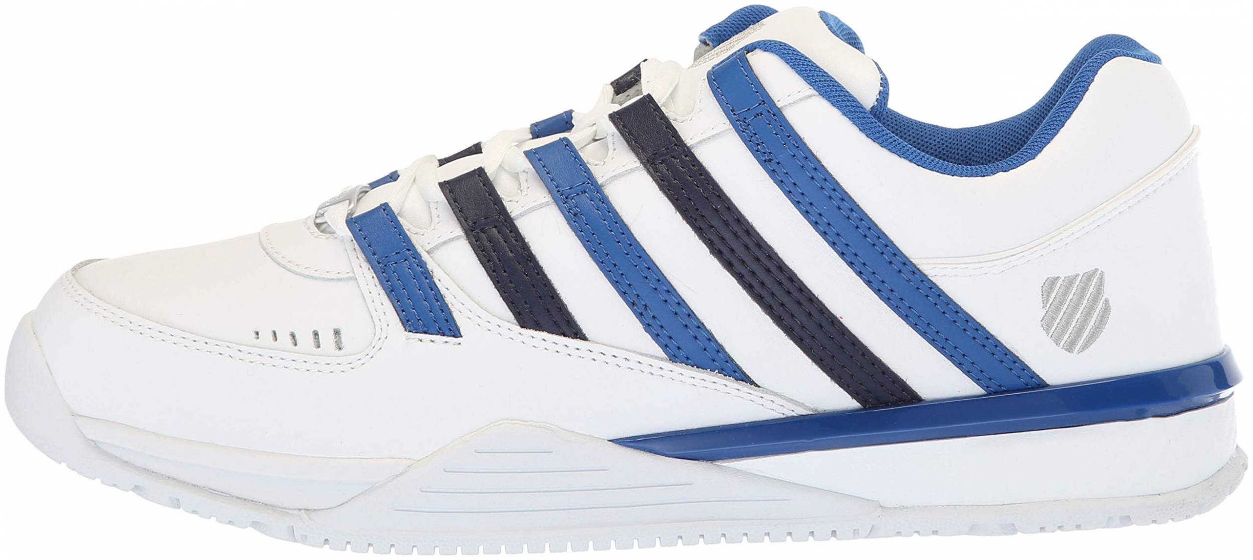 k swiss blue and white