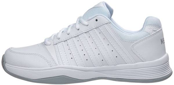 Children/'s White Aba Details about  / K-Swiss Tennis Shoes Court Smash Omni Allcourt Unisex
