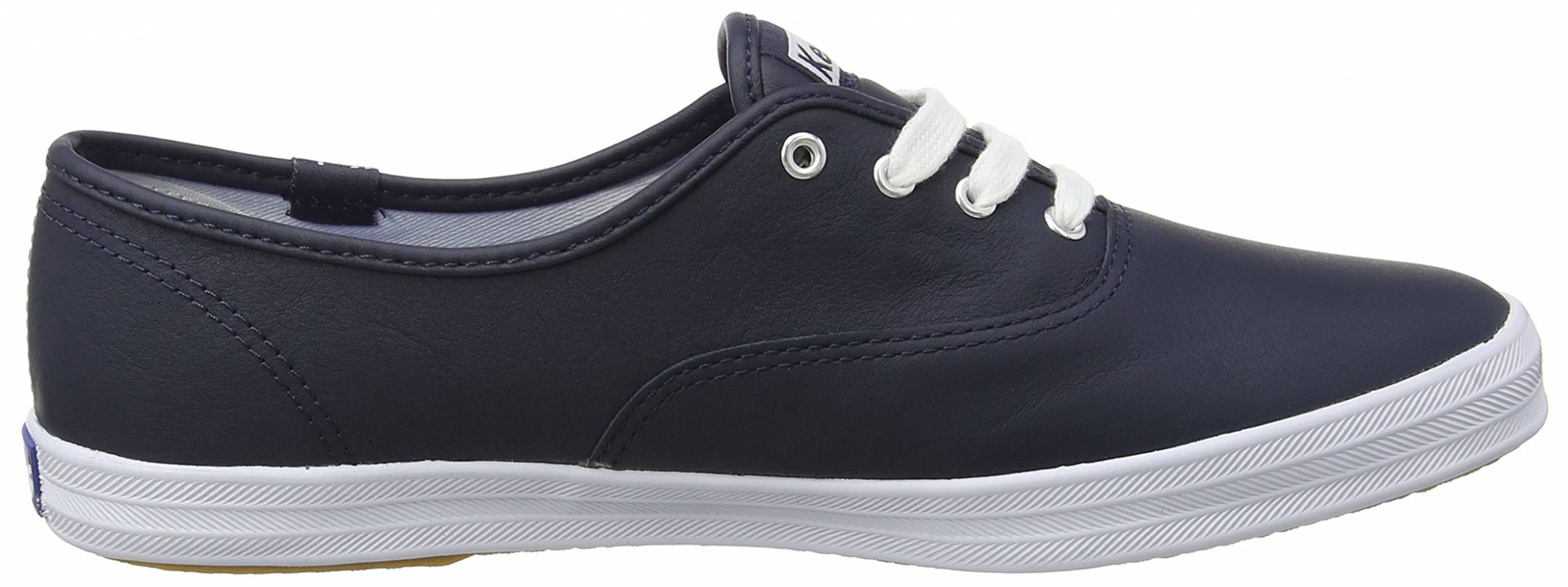 navy leather keds
