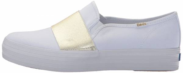 white canvas keds