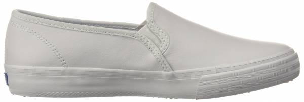 keds double decker leather slip on