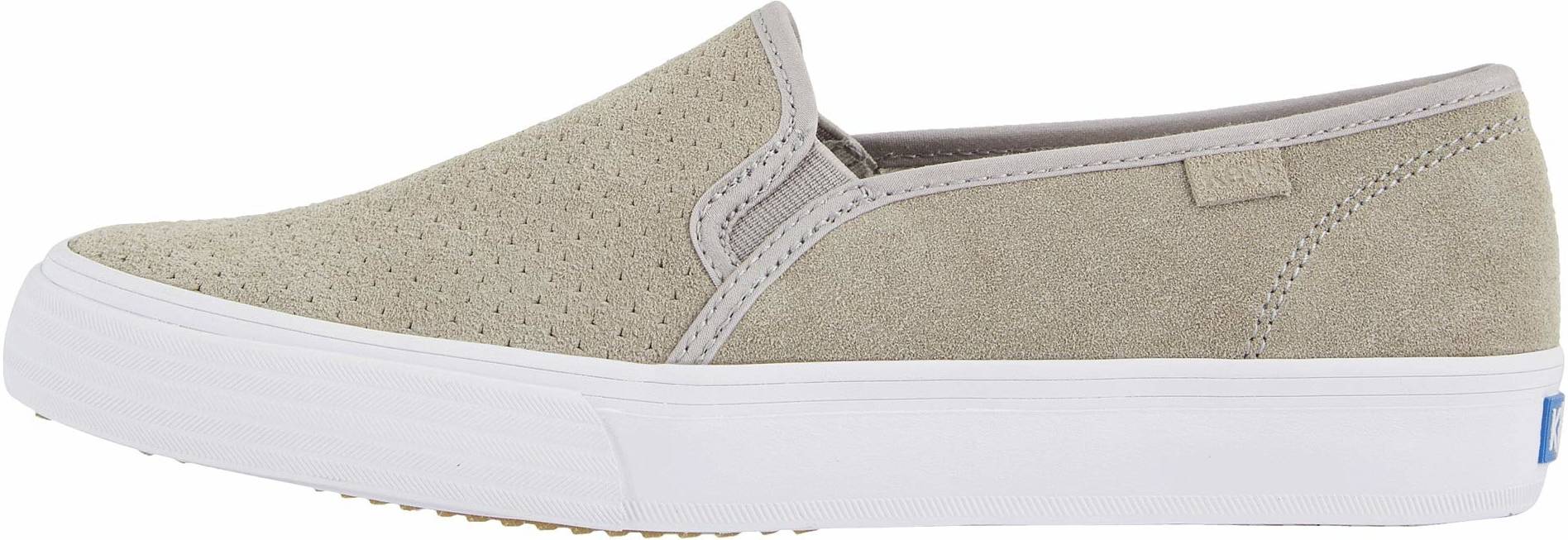 keds double decker perf suede taupe