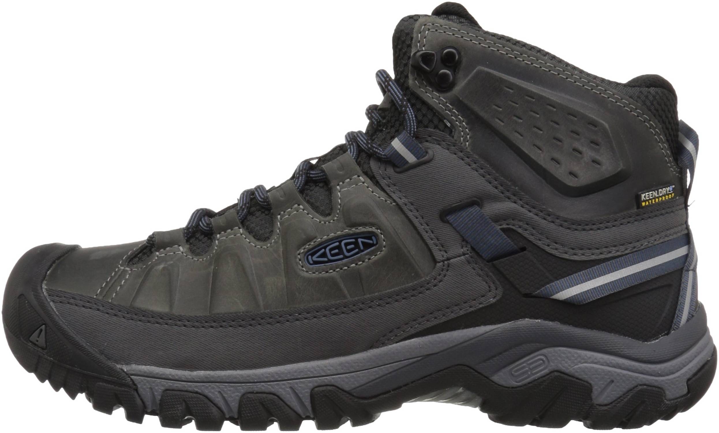 KEEN KEEN Navy Blue Waterproof Hiking/Trail Boots Boy's Size 3 Medium EUC 