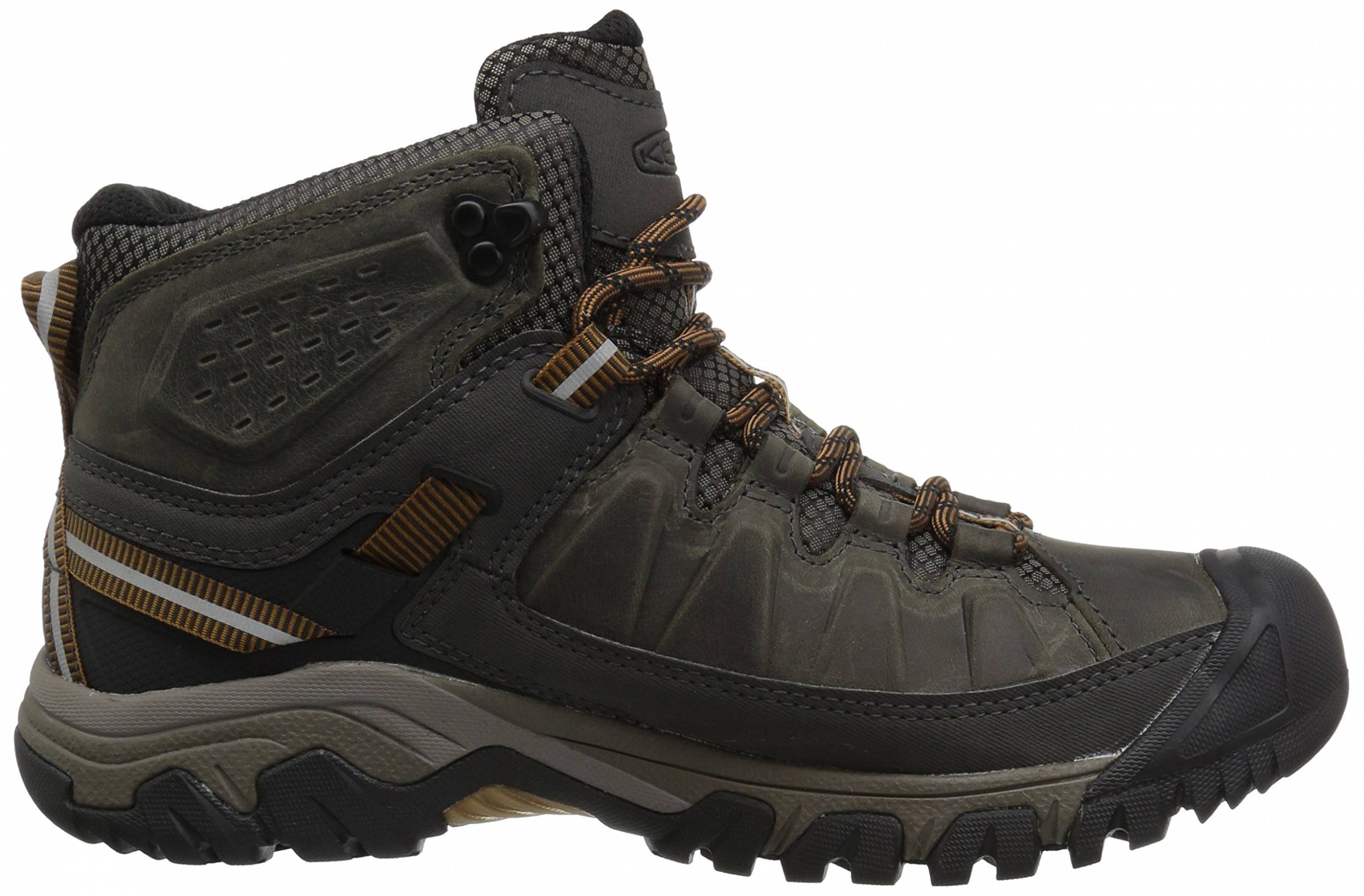 KEEN Men's Targhee Iii Waterproof Mid High Rise Hiking Shoes 