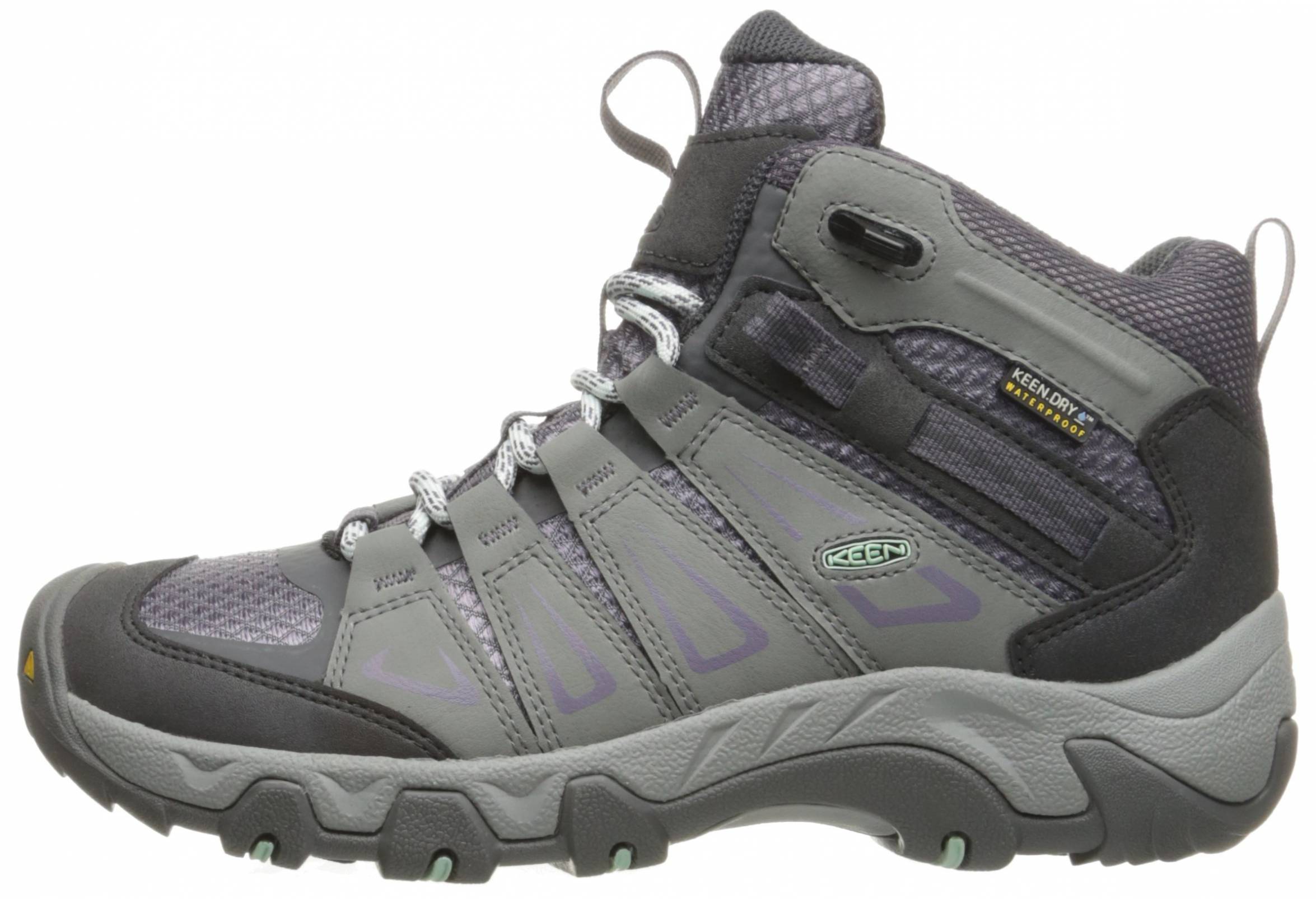 keen oakridge mid waterproof hiking boots