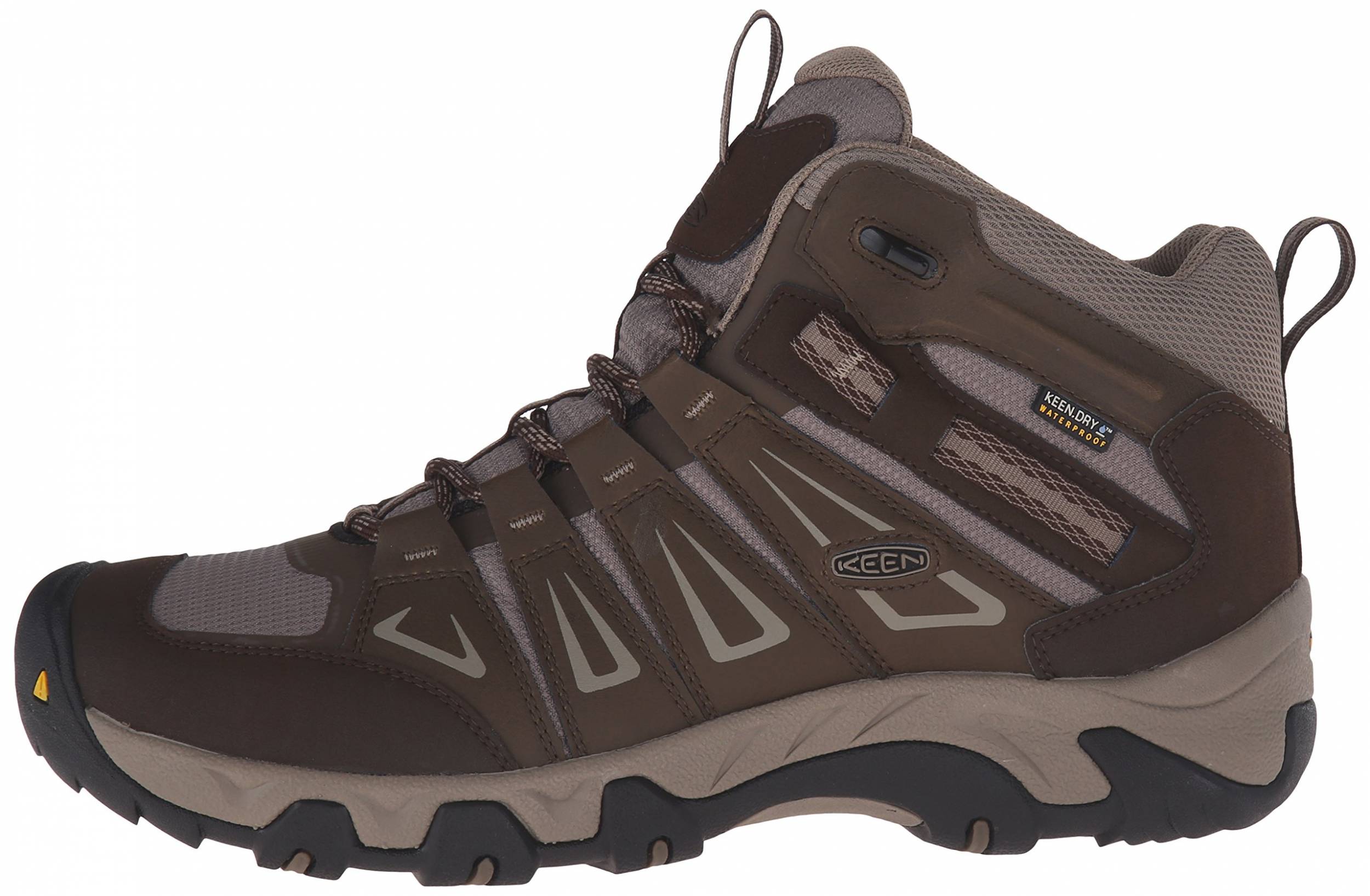 KEEN Mens Oakridge Wp Low Rise Hiking Boots 
