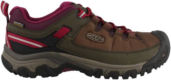 KEEN Targhee Exp WP offers enhanced grip on rocky surfaces - Wine (1018556)