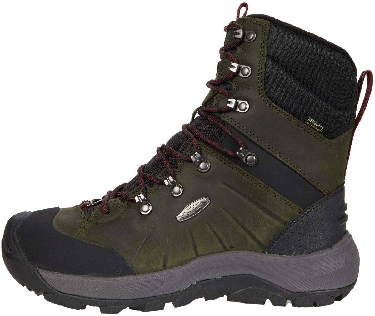 keen all leather hiking boots